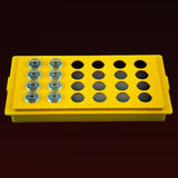 Tray for Wells (Single, Yellow)