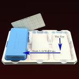 Holding Tray for DipWell Trays (Single Tray - White)